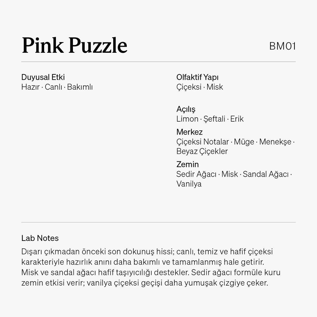 Pink Puzzle BM01