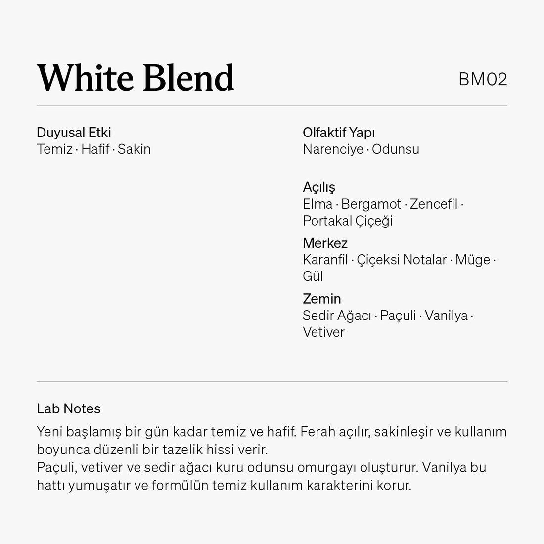 White Blend BM02