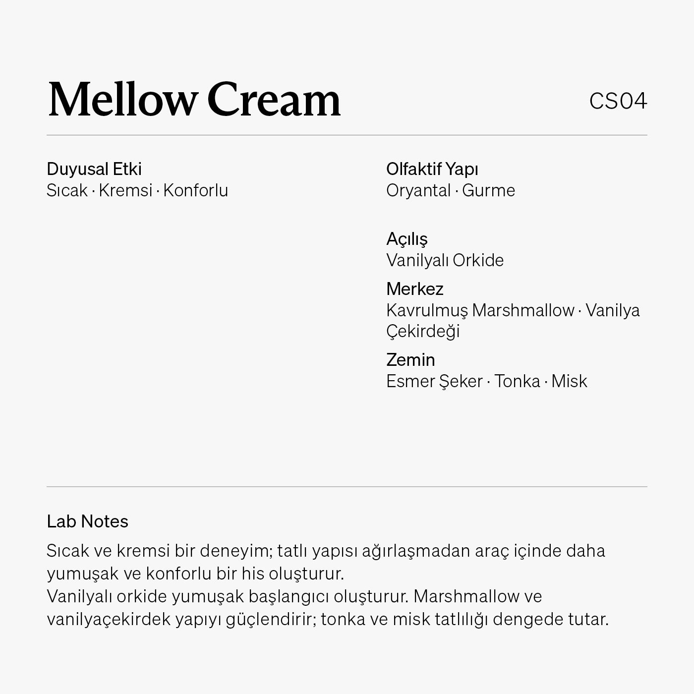 Mellow Cream CS04