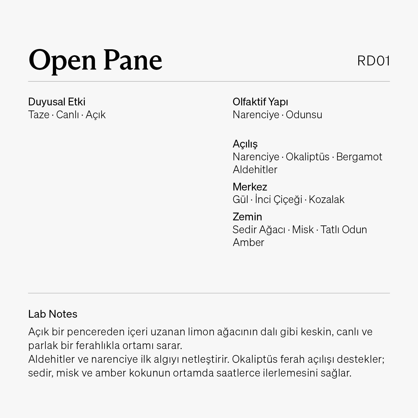 Open Pane RD01