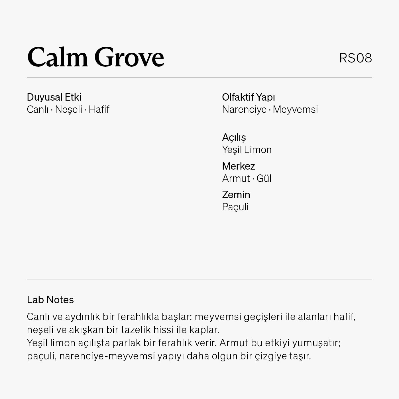 Calm Grove RS08